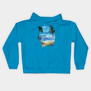 Caribbean Getaway Kids Hoodie